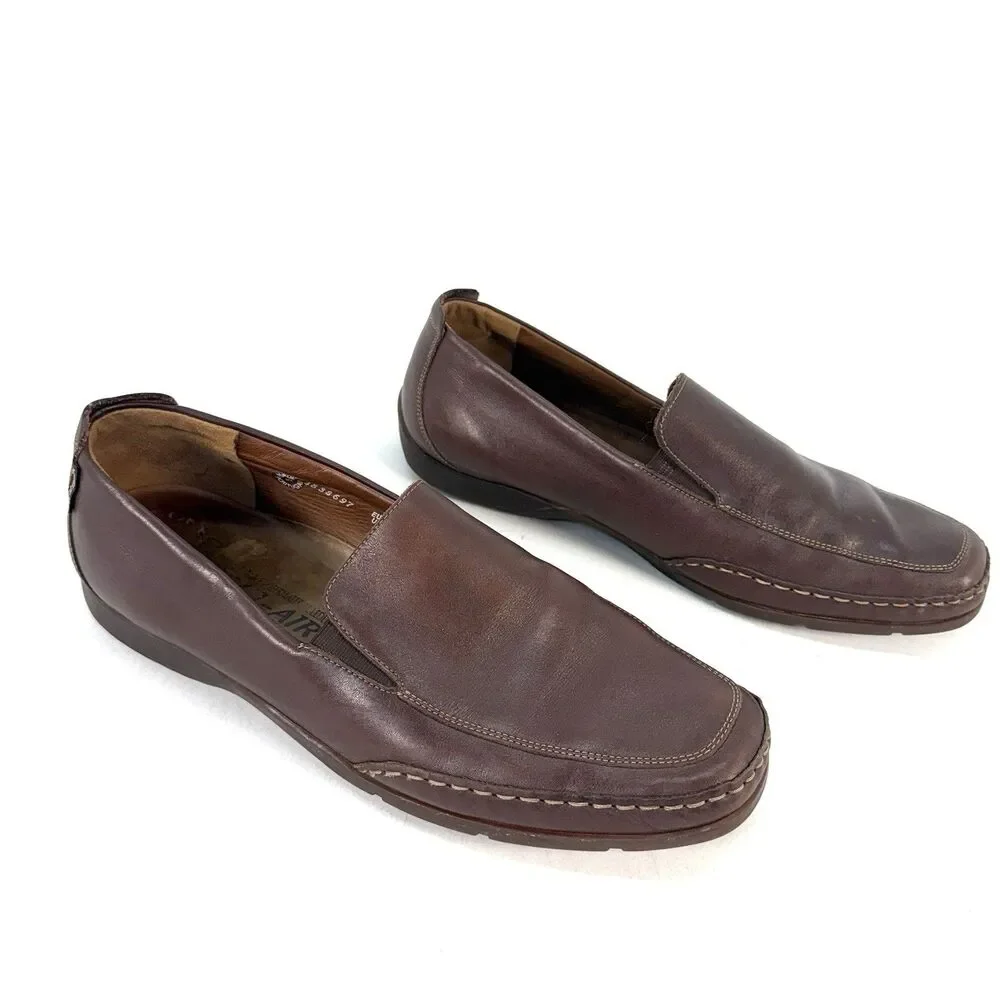 Mephisto Shoes Mens Size 13 Leather Loafers Comfort Slip On Made In Portugal